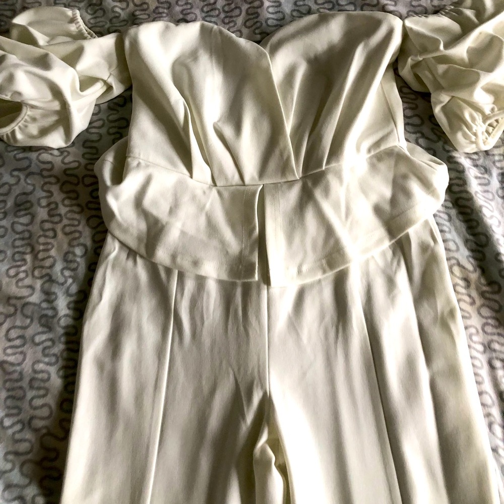 Ivory colored jumpsuit